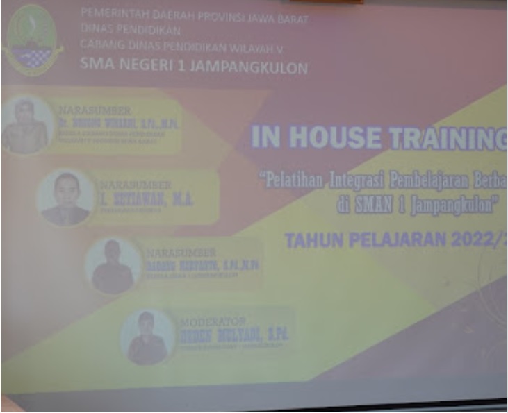 IN HOUSE TRAINING 2022 / 2023